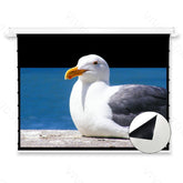 VIVIDSTORM PHANTOM Recessed In-Ceiling Motorized Tension White Cinema Projector screen - VIVIDSTORM